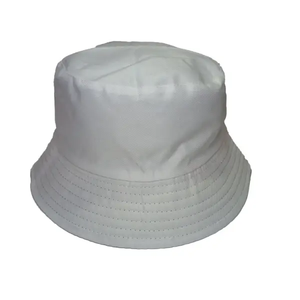 Basic Bucket Hat - White