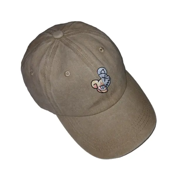 Bear Baseball Cap - Khaki - Image 2