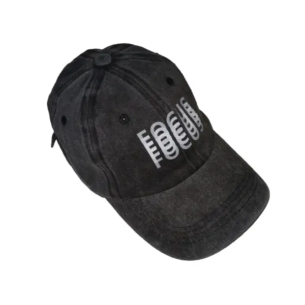 Focus Baseball Cap - Black - Image 2